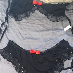 Never worn Lingerie top and bottom